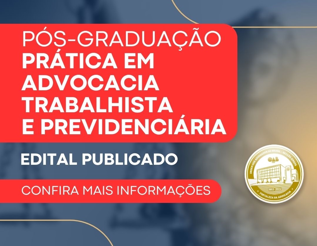 OAB publica edital de bolsas para Pós-graduação